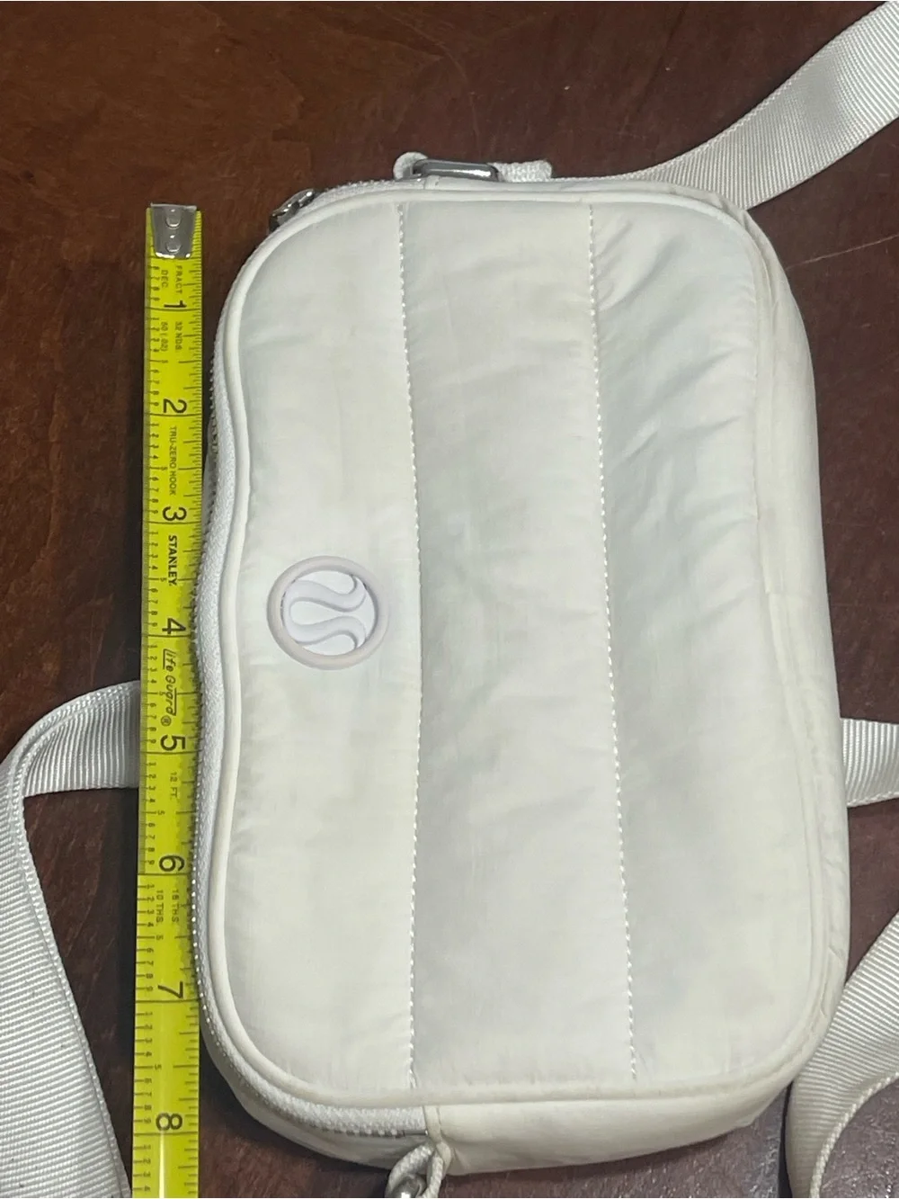 Lululemon Wunder Puff Crossbody Camera Bag  White